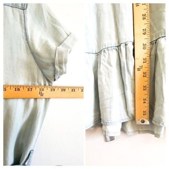 Velvet Heart Elodie Tie Waist Chambray Shirt Dress - Picture 13 of 13